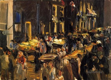 judío Painting - Barrio judío de Ámsterdam Max Liebermann